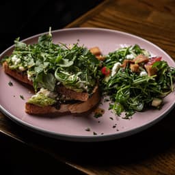 Za'atar Avocado Tartine at Cybel